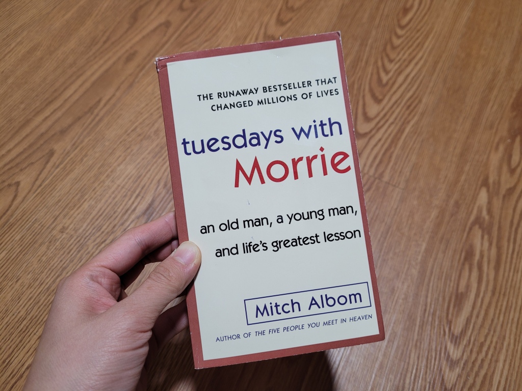 Tuesdays with Morrie” by Mitch Albom – Kate Yeo